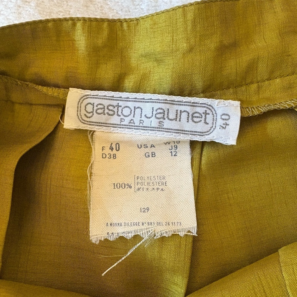 Gaston Jaunet Vintage skirt - Picture 5 of 7